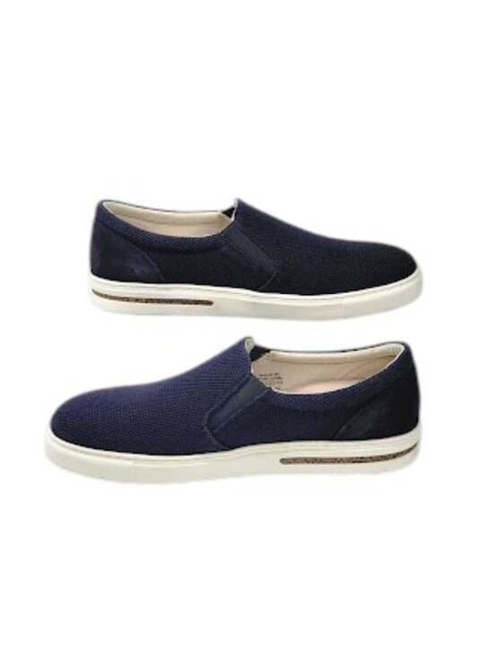 BIRKENSTOCK Oswego Canvas Slip On Sneakers Navy Blue Men’s 10 EU 43 Regular NWOB main image 5